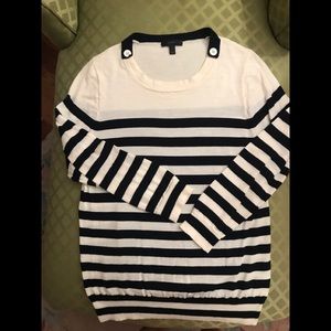 J. Crew striped Tippi sweater